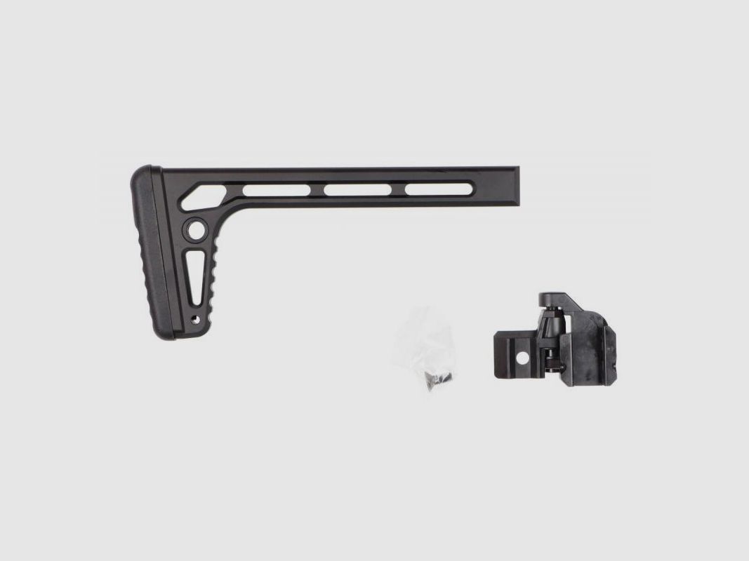 GK1 Pistole Aluminium Klappschaft Picatinny – Gummischaftkappe, Bild 2 von 2