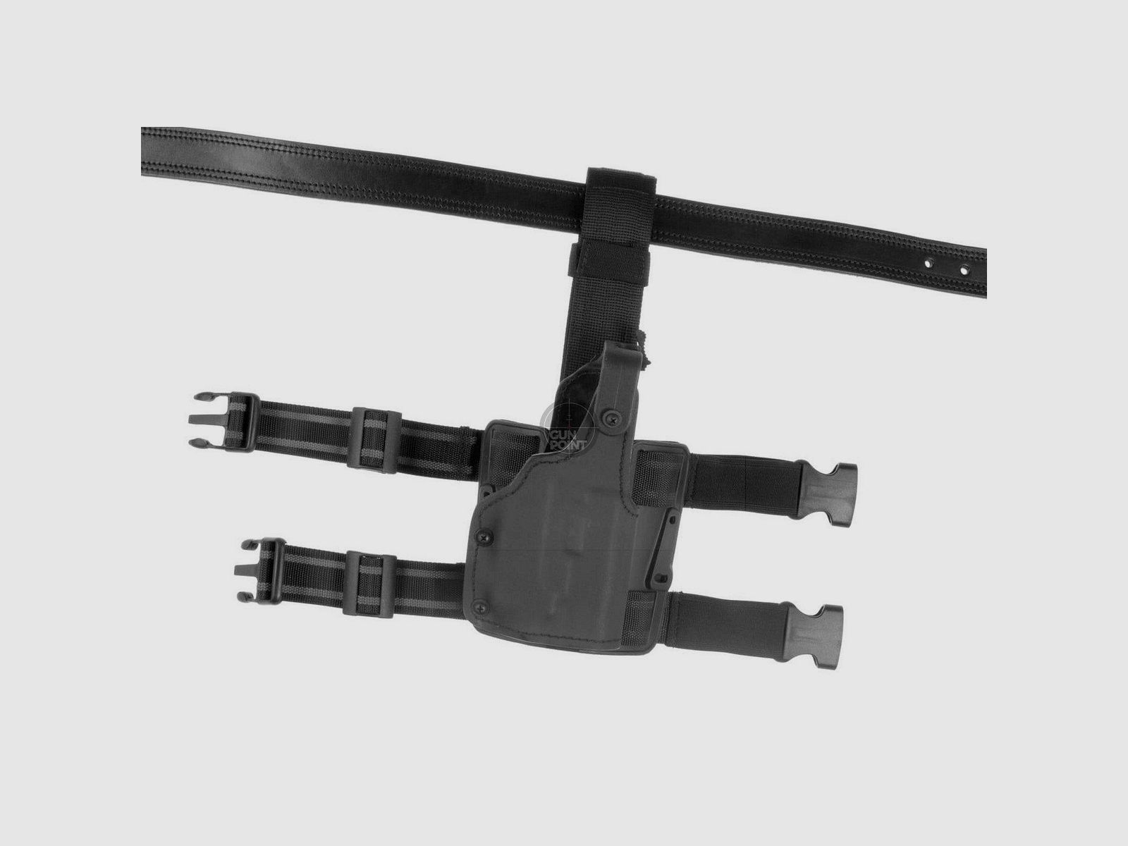 Frontline Tactical HDL Kydex Holster fr Glock 17 GTL-Schwarz