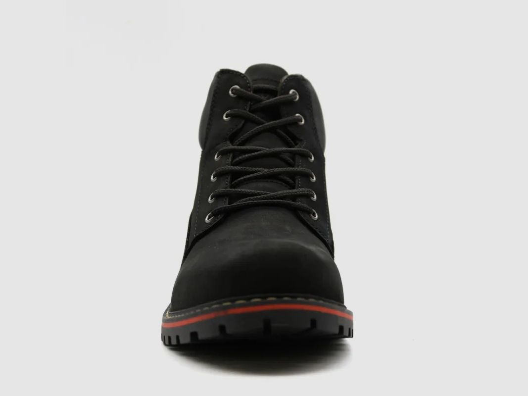 Scarpe Grass in pelle impermeabile nere, immagine 10 di 15
