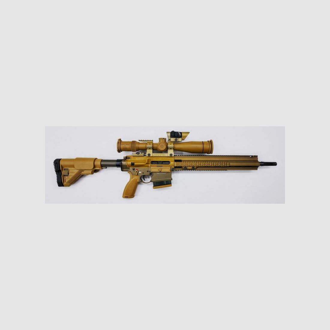 H&K G28Z SAND ZFR, RED DOT, MFD, image 1 of 2