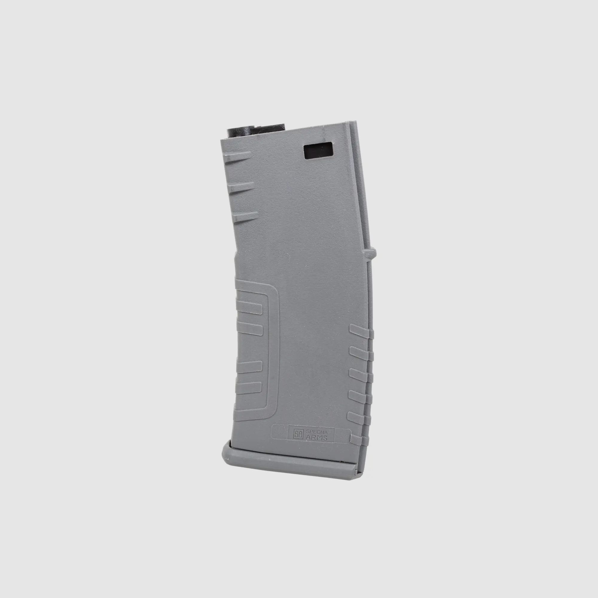 120rds 'H-Mag' AR Midcap Magazin, Polymer, grau