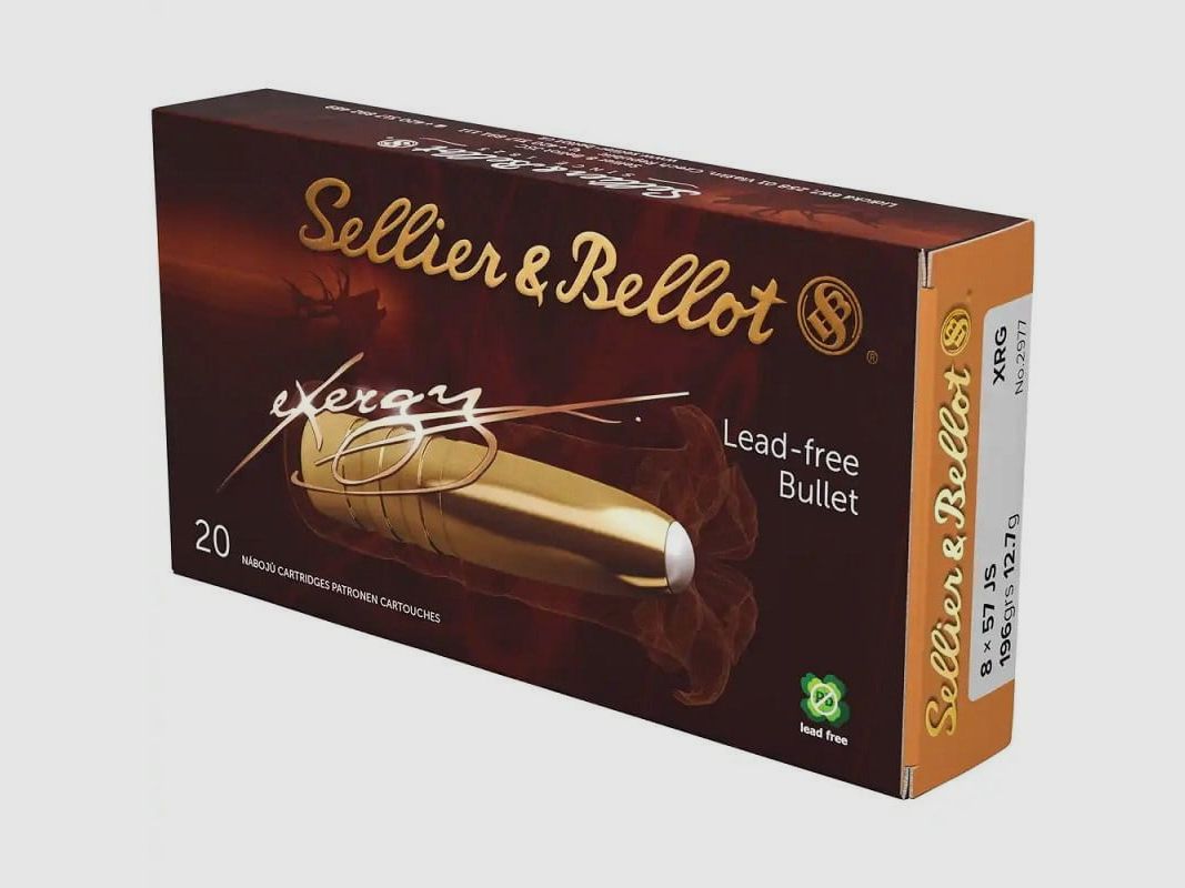 Sellier & Bellot 8x57 IS eXergy, XRG bleifrei 196 gr.