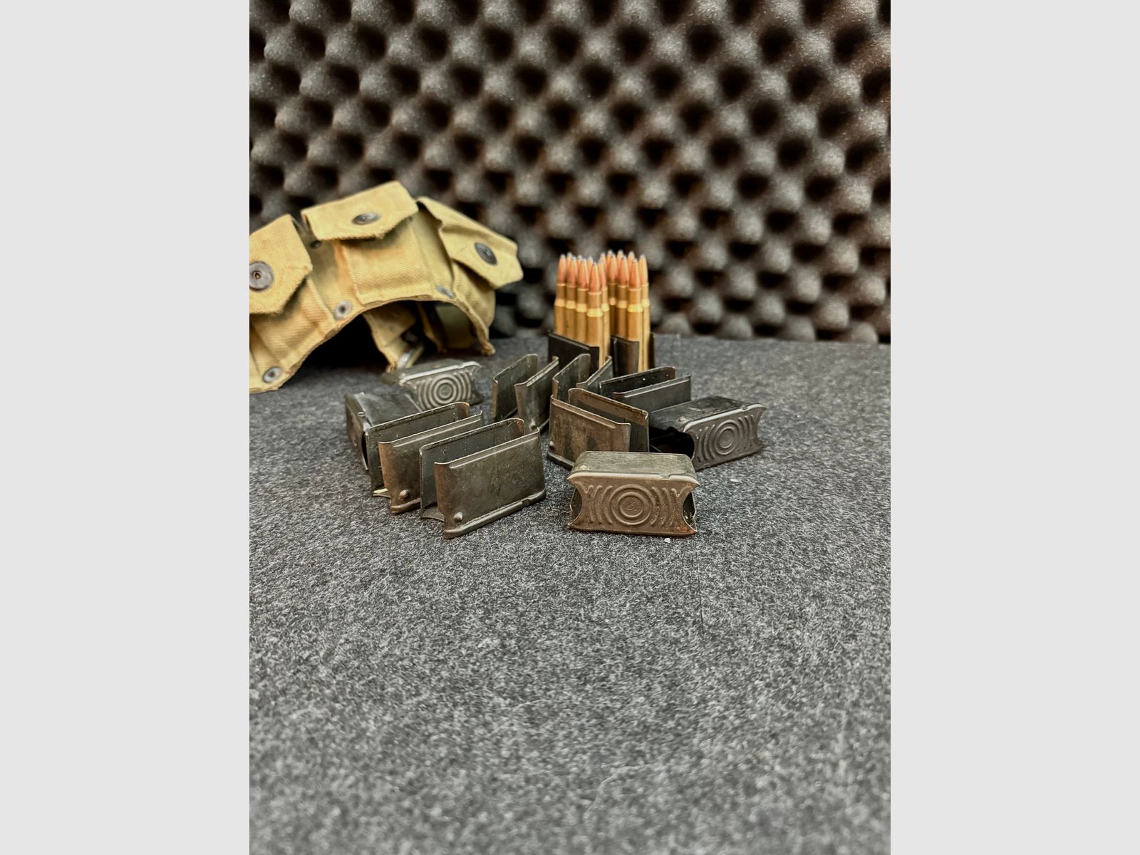 Munition Clip M1 Garand, 30-06, 5er Clips Munclip, M1 Garand 8 Schuss Ladeclip WK II Arsenalware