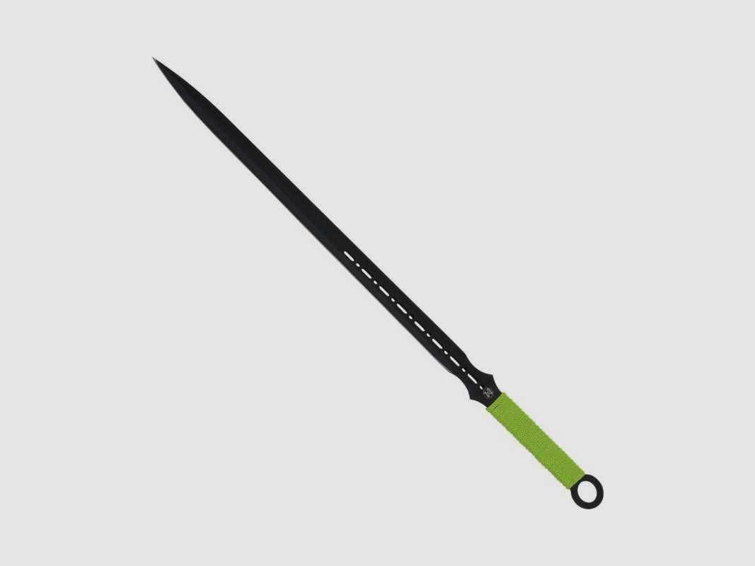 Sword of Zombie Dead Schwert Nylonscheide und Wurfmesser