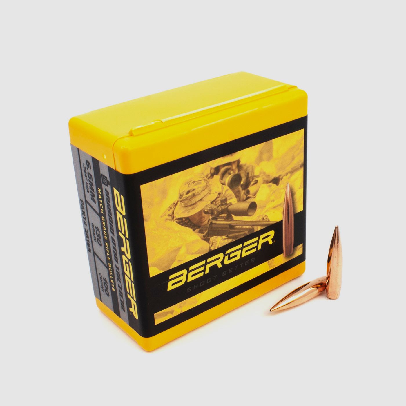 Berger Geschosse 6,5 mm / .264 130GR AR Hybrid OTM Tactical 100 Stk. #26195