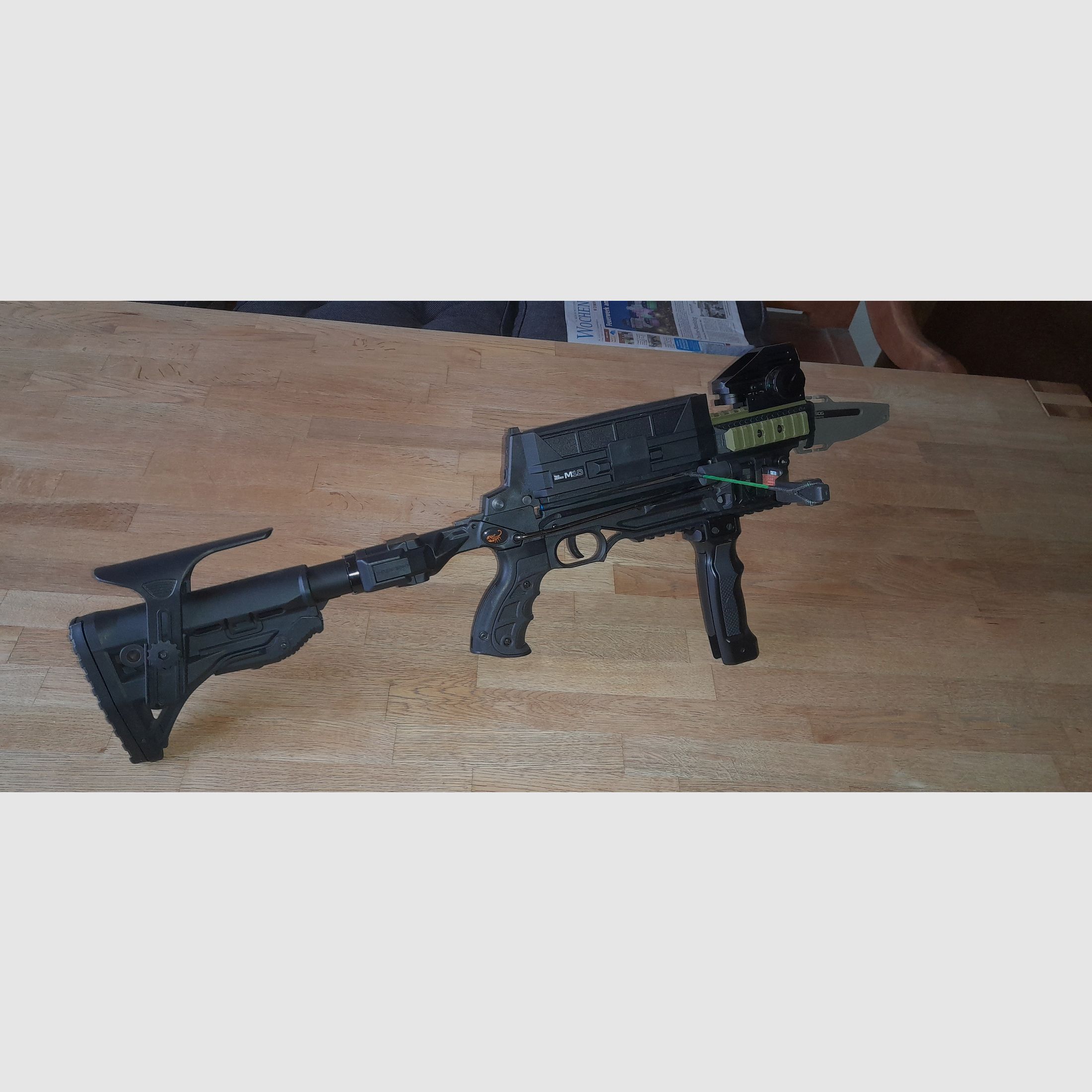 Steambow M10 con accesorios