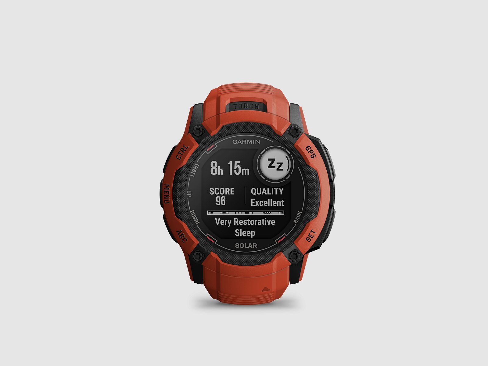 Garmin Instinct® 2X Solar, Rot