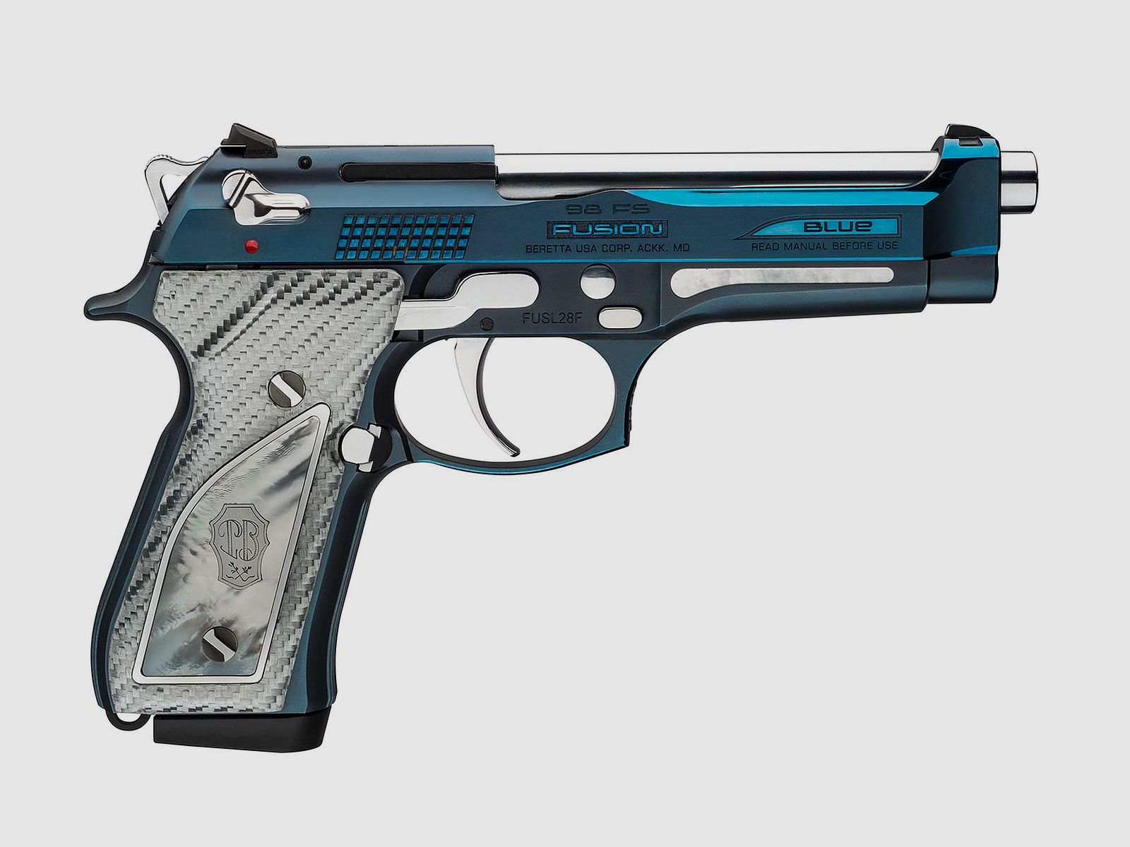 Beretta – Pistole / 92FS Fusion / Kal. 9×19 / SA/DA / 15 Schuss / Blue, Bild 1 von 3