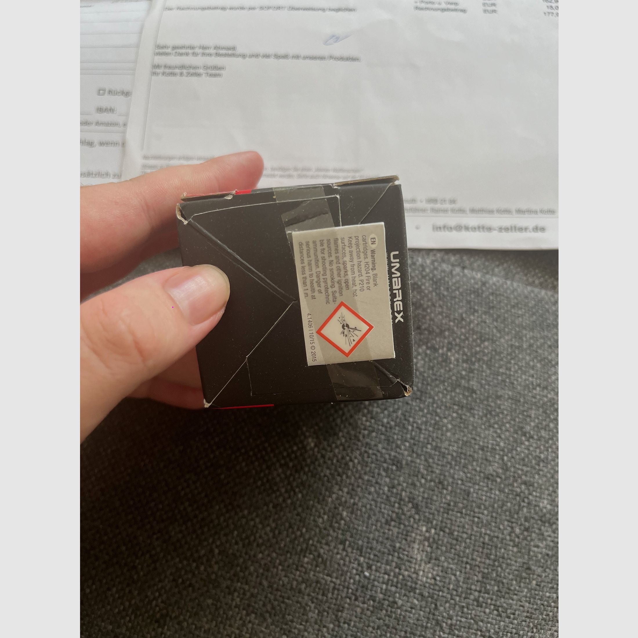 Nie używana Zoraki 906 pistolet gazowy-sygnalizacyjny