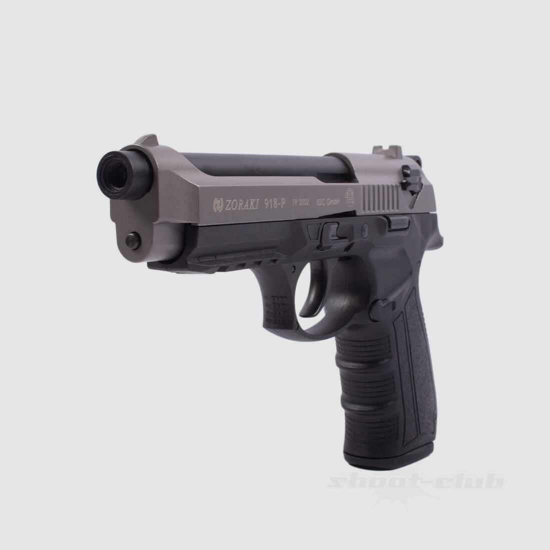 Zoraki 918-P blank pistol Titan 9 mm P.A.K.