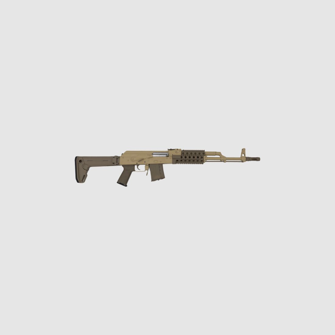 Sportlich zugelassen WBP Jack Tactical Cerakote Sand AK AKM Kalaschnikow .223 Remington