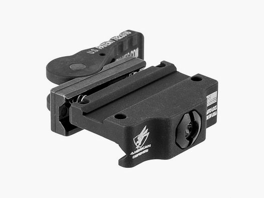 AMERICAN DEFENSE MANUFACTURING TRIJICON MINIATURE RIFLE OPTIC LOW MOUNT STANDARD LEVER BLACK