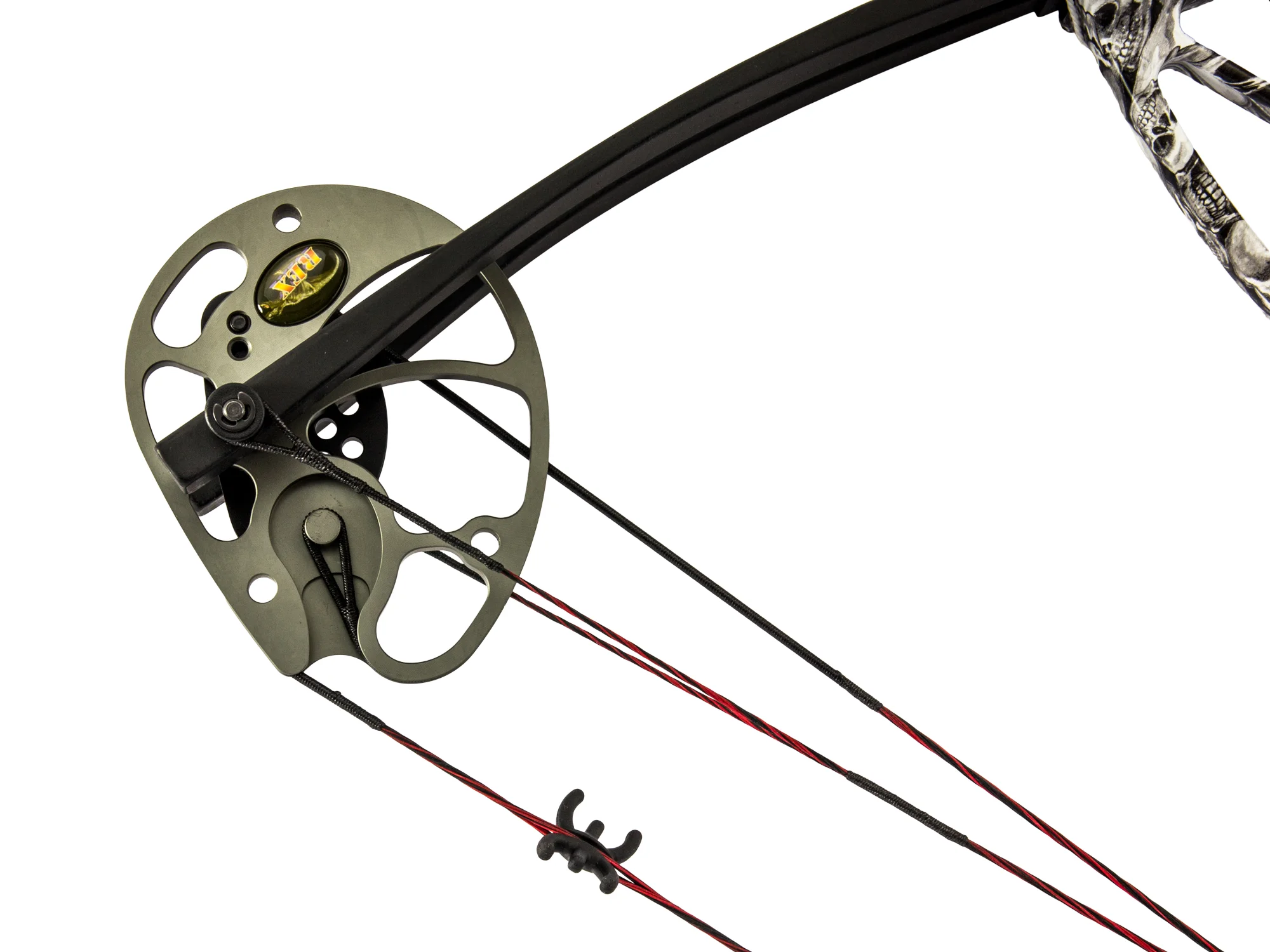 Poe Lang Ek Rex Compoundbogen 28" Skull Camo 15-55 LBS, Bild 18 von 20