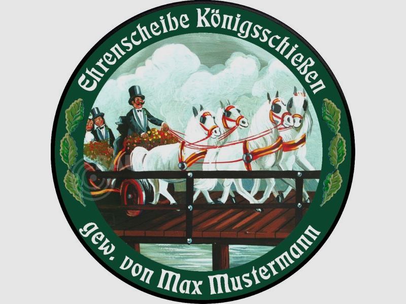 Schützenscheibe ECO-LINE Motiv 013