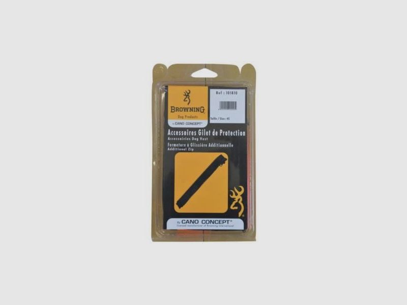 Browning zipper for dog vest Protect HunterPro 90-95cm