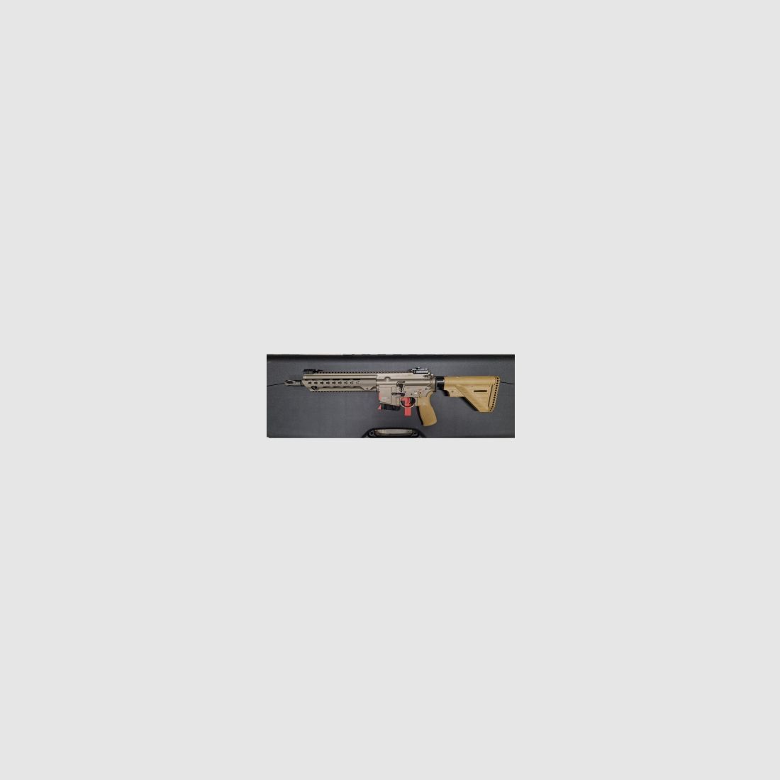 Heckler & Koch SLB MR223, A3-Version, Slim-Line HKey 11" Sandfarben
