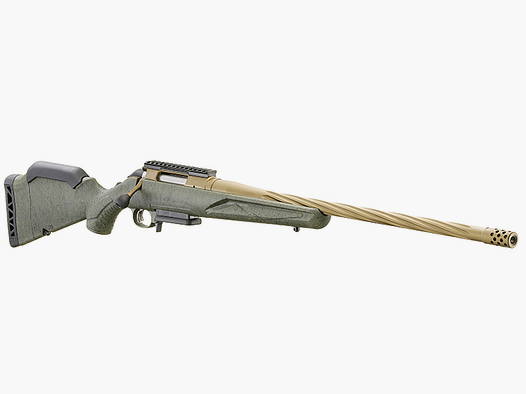 Ruger – carabina a otturatore / American Rifle / Gen II Predator / 22 / 3 colpi / Green Splatter / .308 Win