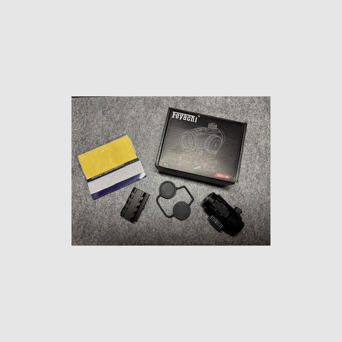 HP Max Mk1 und Mk2 - Einzelteile & Zubehör & Red Dot  (u.a. Red Dot Visier Feyachi RDS) - kostenfrei abzugeben gegen Spende - VB 10 - 30€