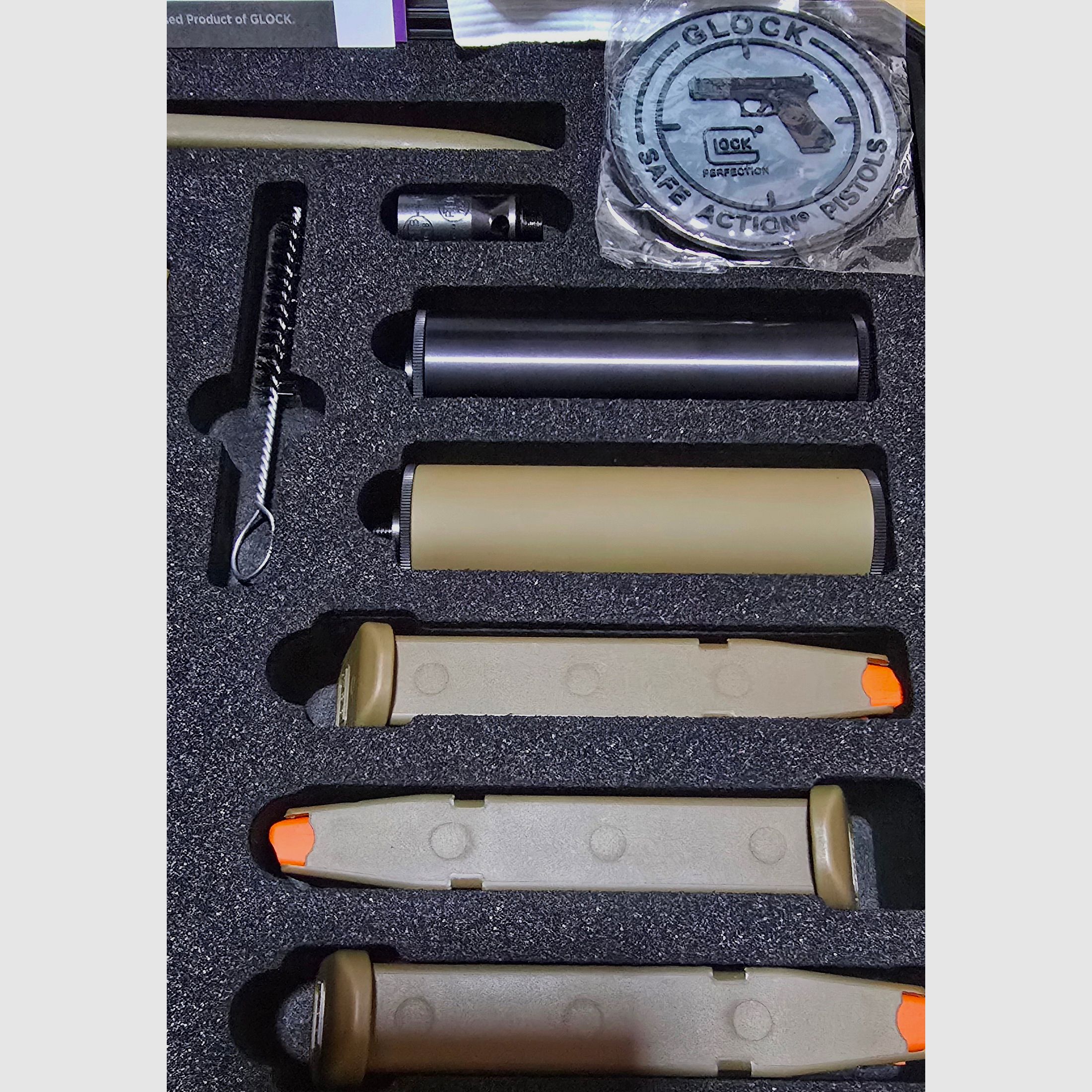 Glock 17 SV Stahlverschluss 9mm PAK Double Set Limitado 300