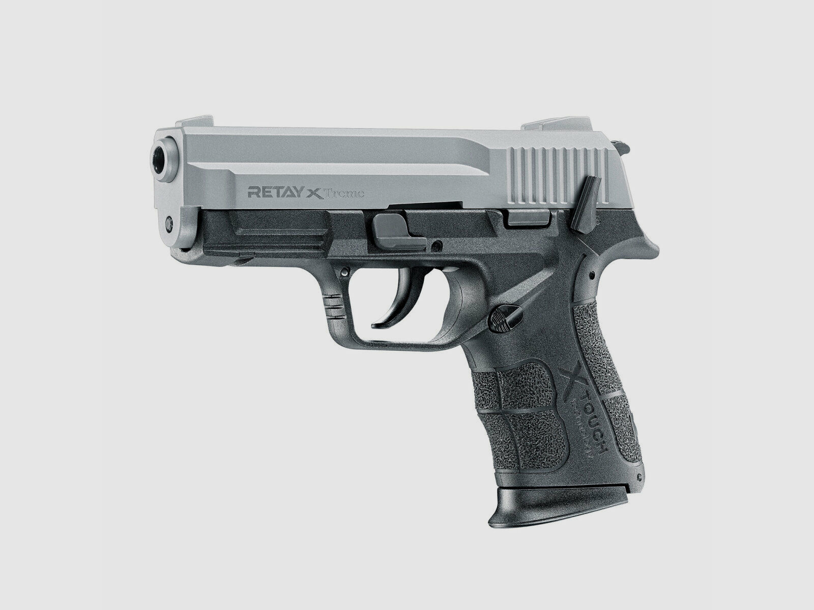 Umarex Retay X-treme NICKEL blank firing pistol 9mm