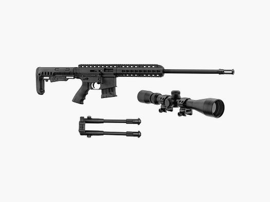 Pack carabine .22LR Sniper Noire BA-15 Pallas