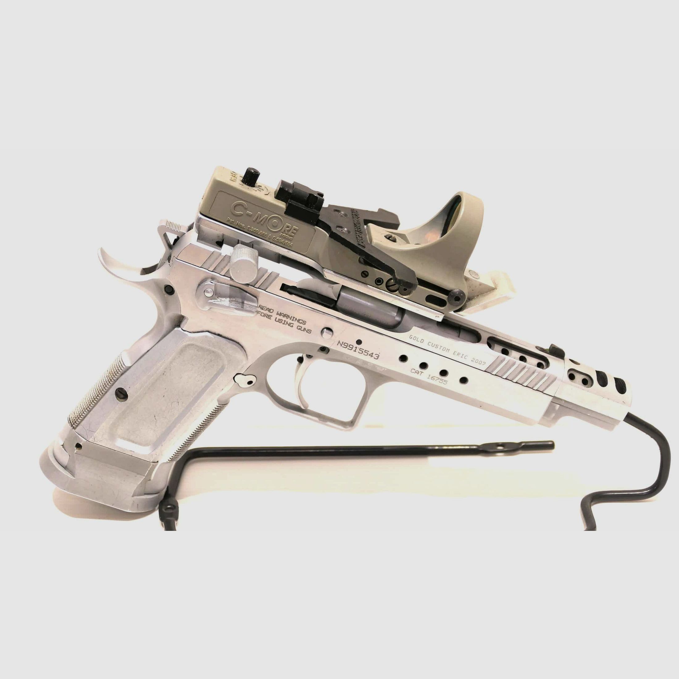 pistolet tanfoglio limited xtrem cal 40sw -occasion, image 1 sur 9