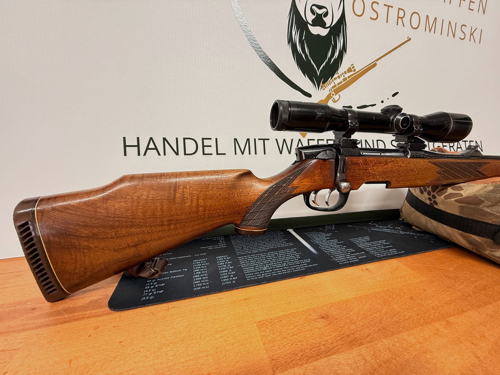 Steyr-Mannlicher Mod. M in caliber .30-06 Spring. incl. Zeiss Diavari-ZA 1.5–6x42 T*