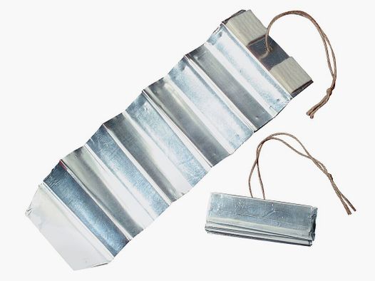 Bandes en aluminium pour arrêter les sangliers