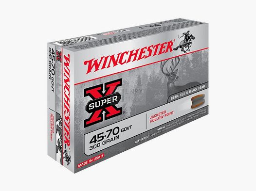 WINCHESTER 45-70 JHP 300GR X20