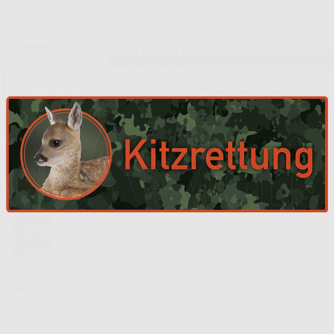 Rescue of Fawns in Action Magnetic Sign Camo