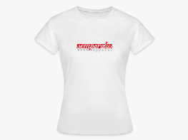 semparatus logo red/grey - Frauen T-Shirt Schwarz