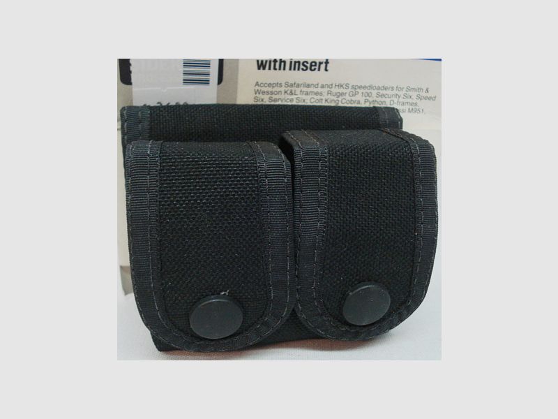 Speedloader Case - met stijve nylon inzetstukken