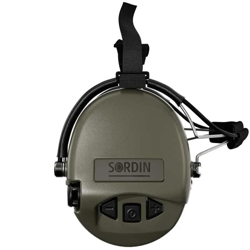 Casque antibruit actif à arceau tour de nuque Sordin Supreme MIL AUX - 76308-06-S, image 5 sur 5