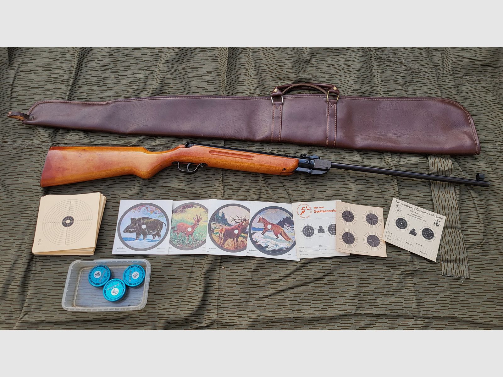 DDR Luftgewehr Haenel Suhl Modell III-284 