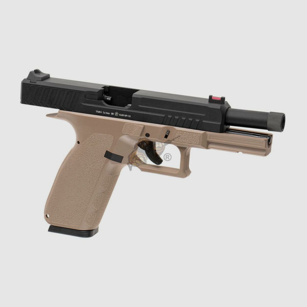 KJ Works KP-13 TBC Scivolo in Metallo GBB Deserto -F-