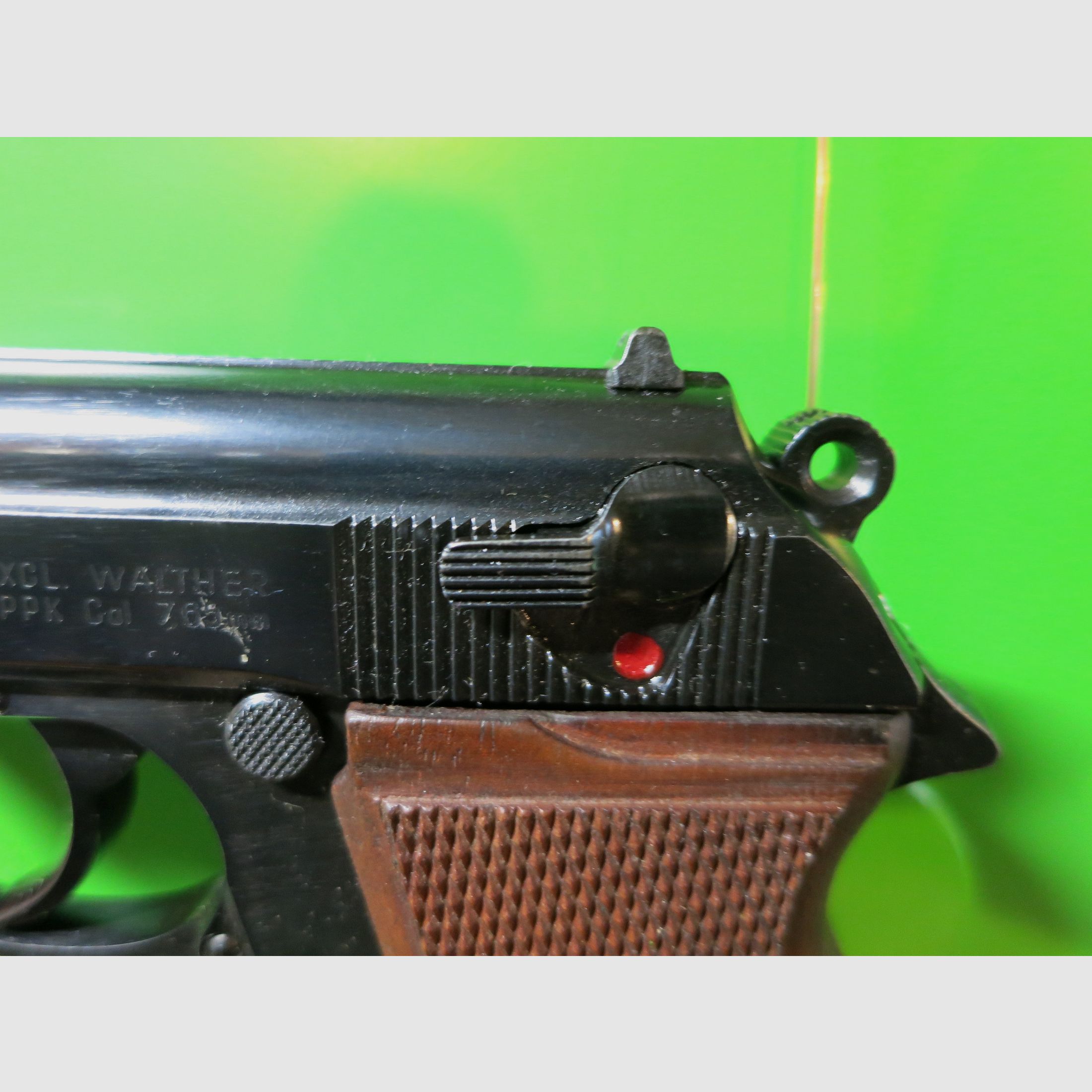 Halbautomatische Pistole MANURHIN, Walther PPK, Kal. 7,65 mm Browning       #40-