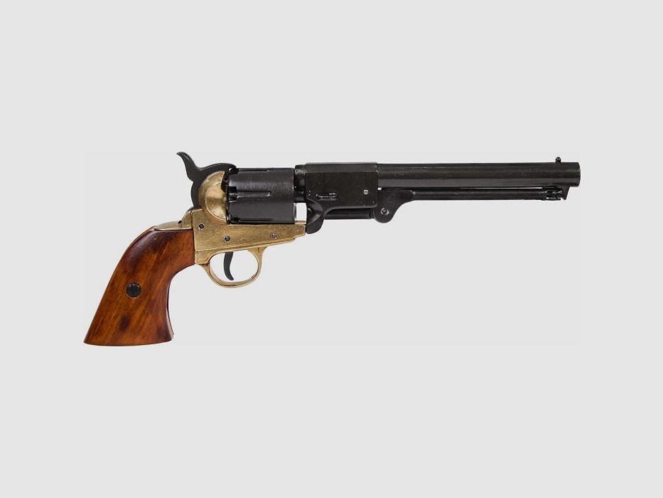 Decoratieve Replica Denix De Revolver 1851 Amerikaanse Marine, afbeelding 1 van 8