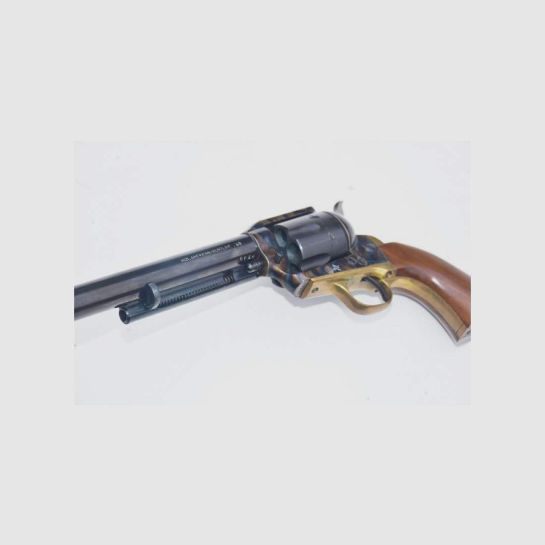 Langläufiger Revolver Colt American Buntline SAA-Replika Hege-Uberti Kal. 45 Colt, Bj. 1972, 1a!