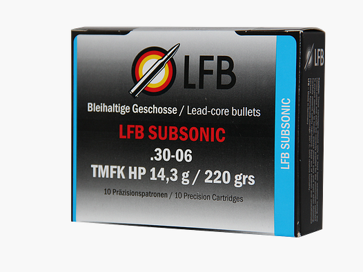 LFB Subsonic .30-06 Sprg. TMFK HP 14,3g/220grs