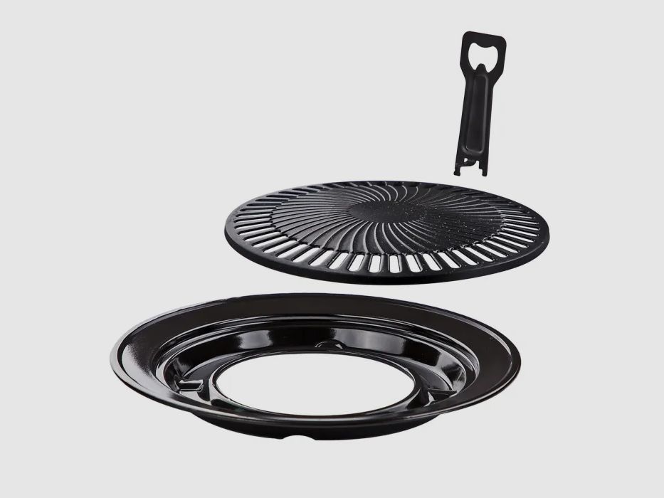 Plaque de grillage universelle pour camping 30,5 cm