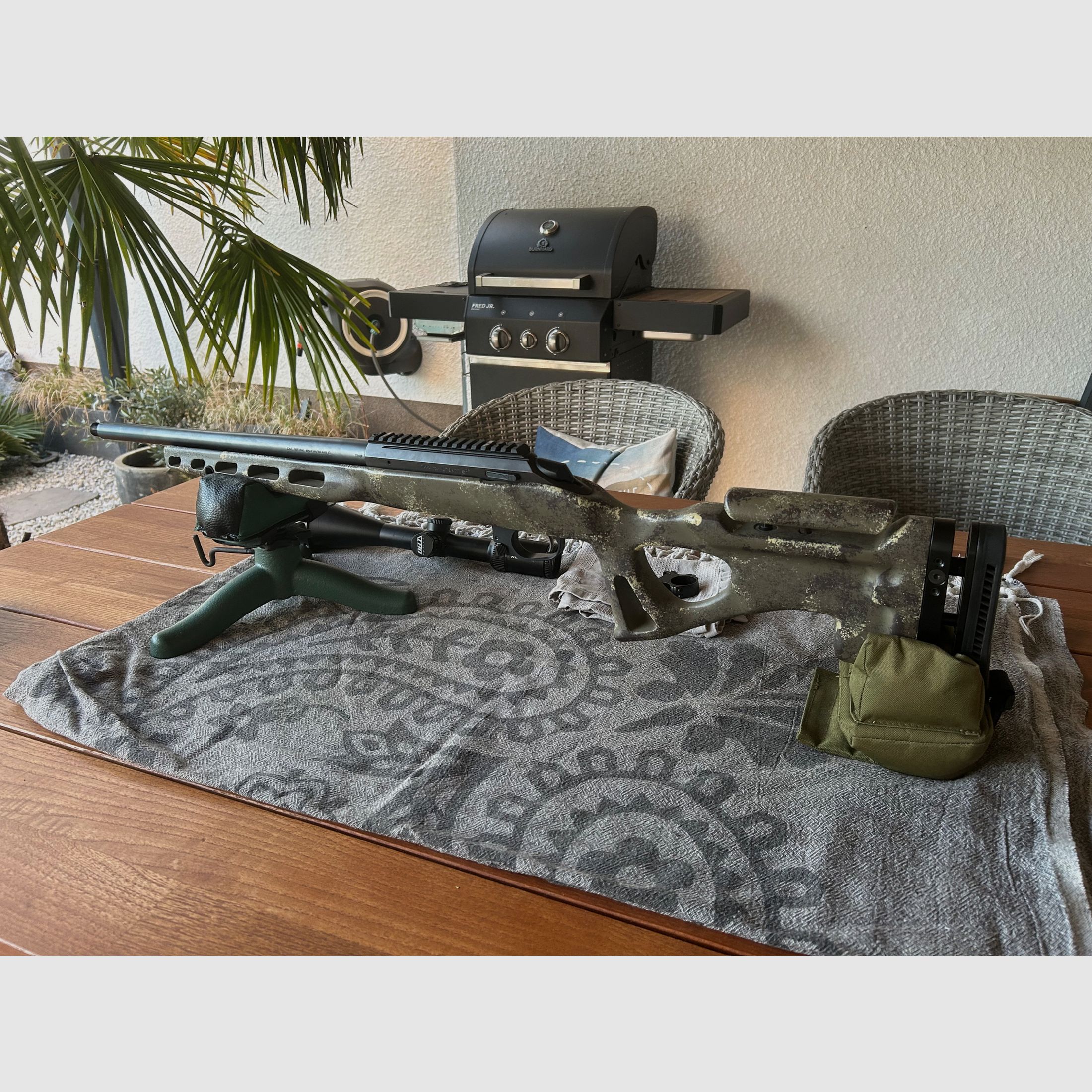 Tikka T3CTR con calcio German Gun Stock Raptor 42cm, immagine 8 di 8