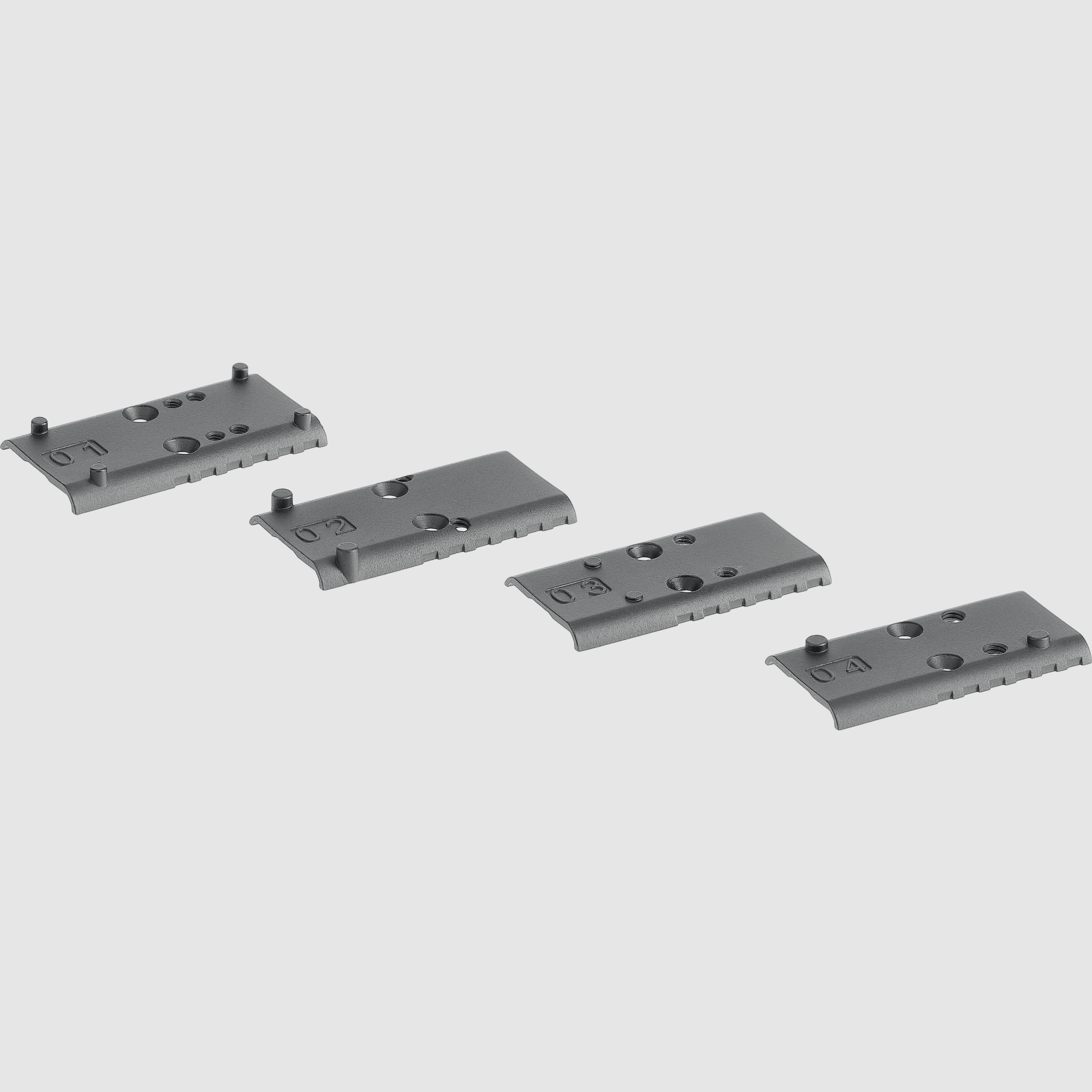Umarex Adapterplatten 4er Set MOS 1