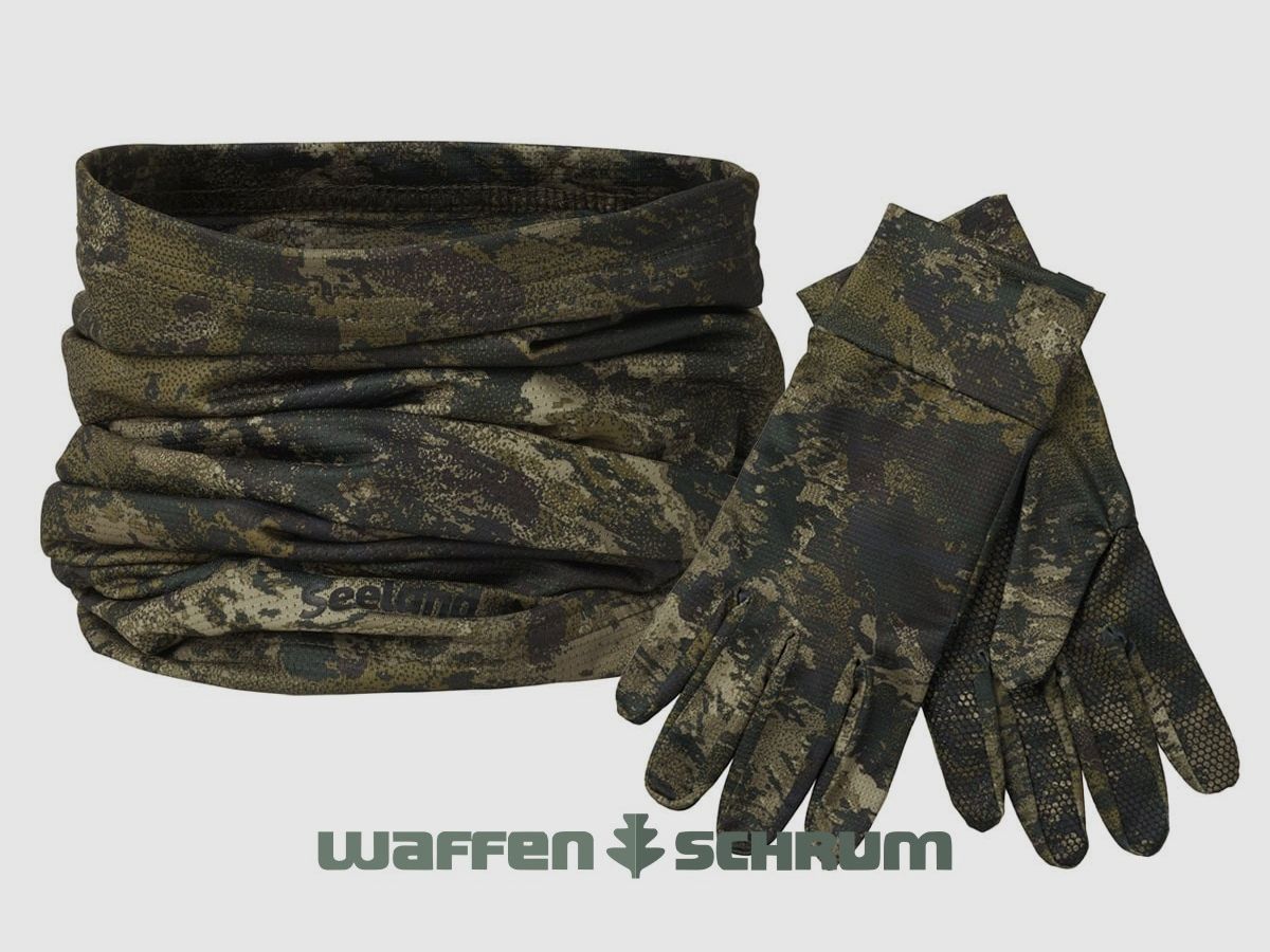 Seeland Tube/Handschuhe Aero Camo Set InVis MPC green