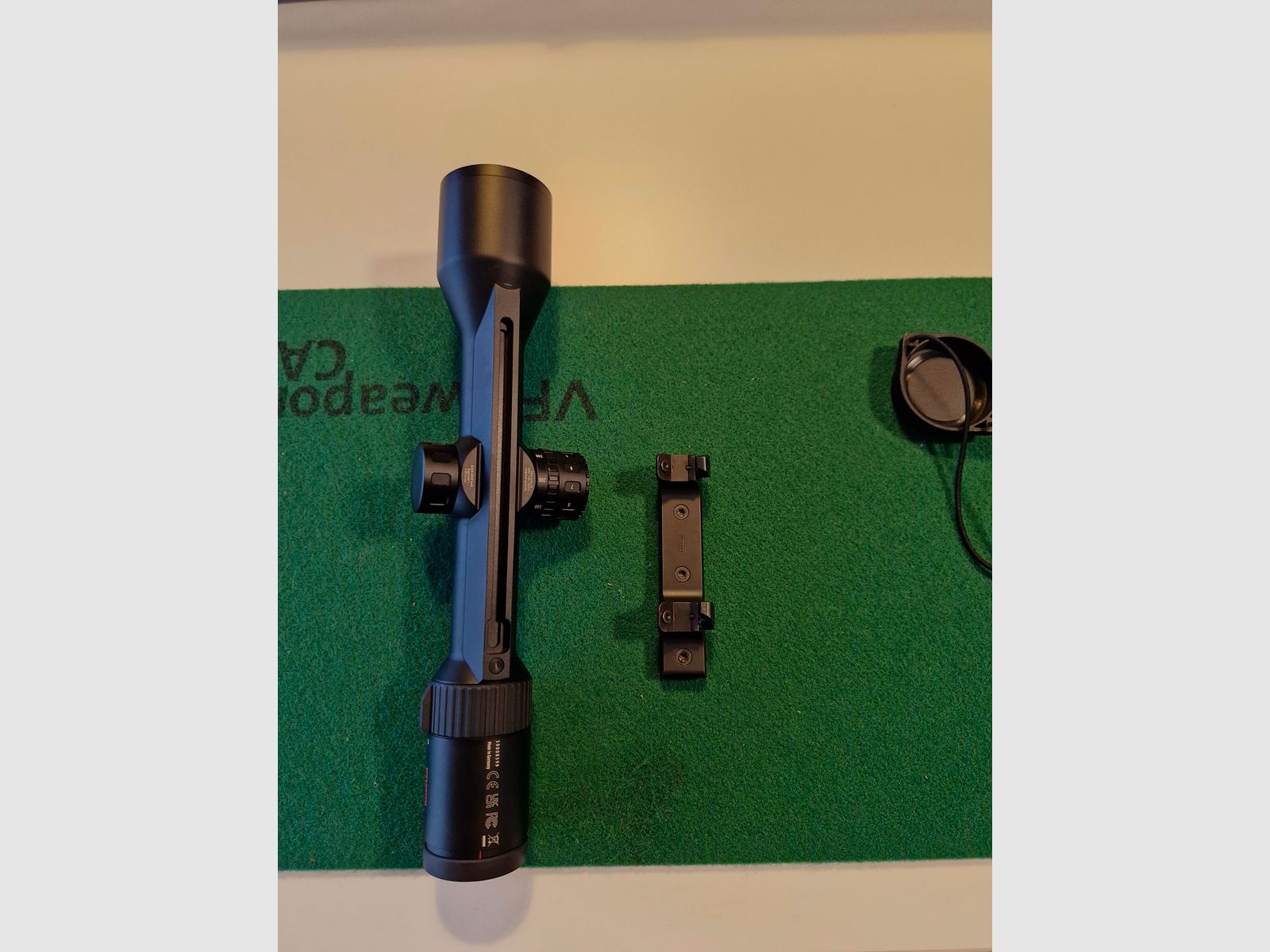 Nouveau télescope Minox RS6 2,2-14x50 avec rail + très bon montage de selle Blaser
