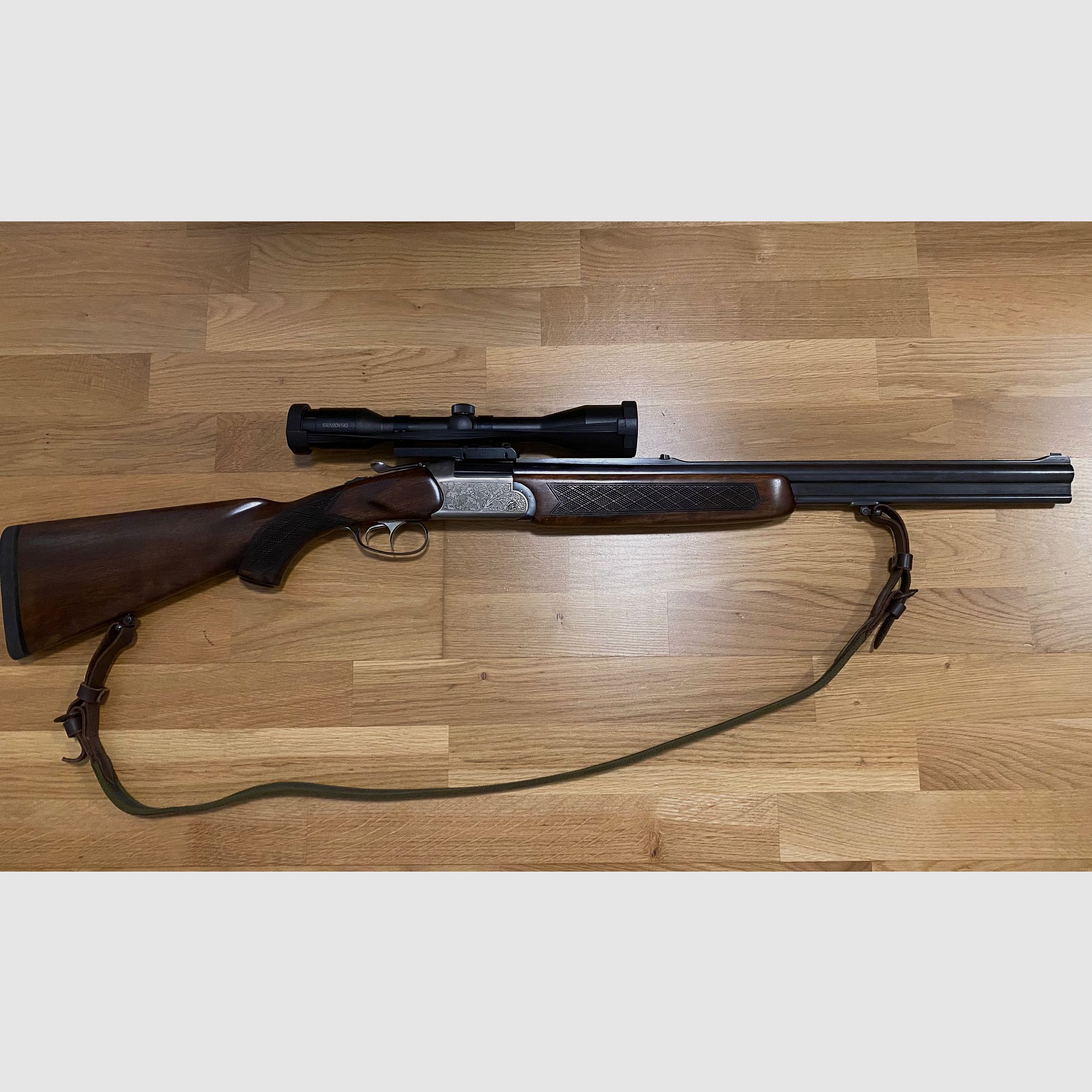 Bockbüchsflinte Brünner CZ 5,6x50R 12/70