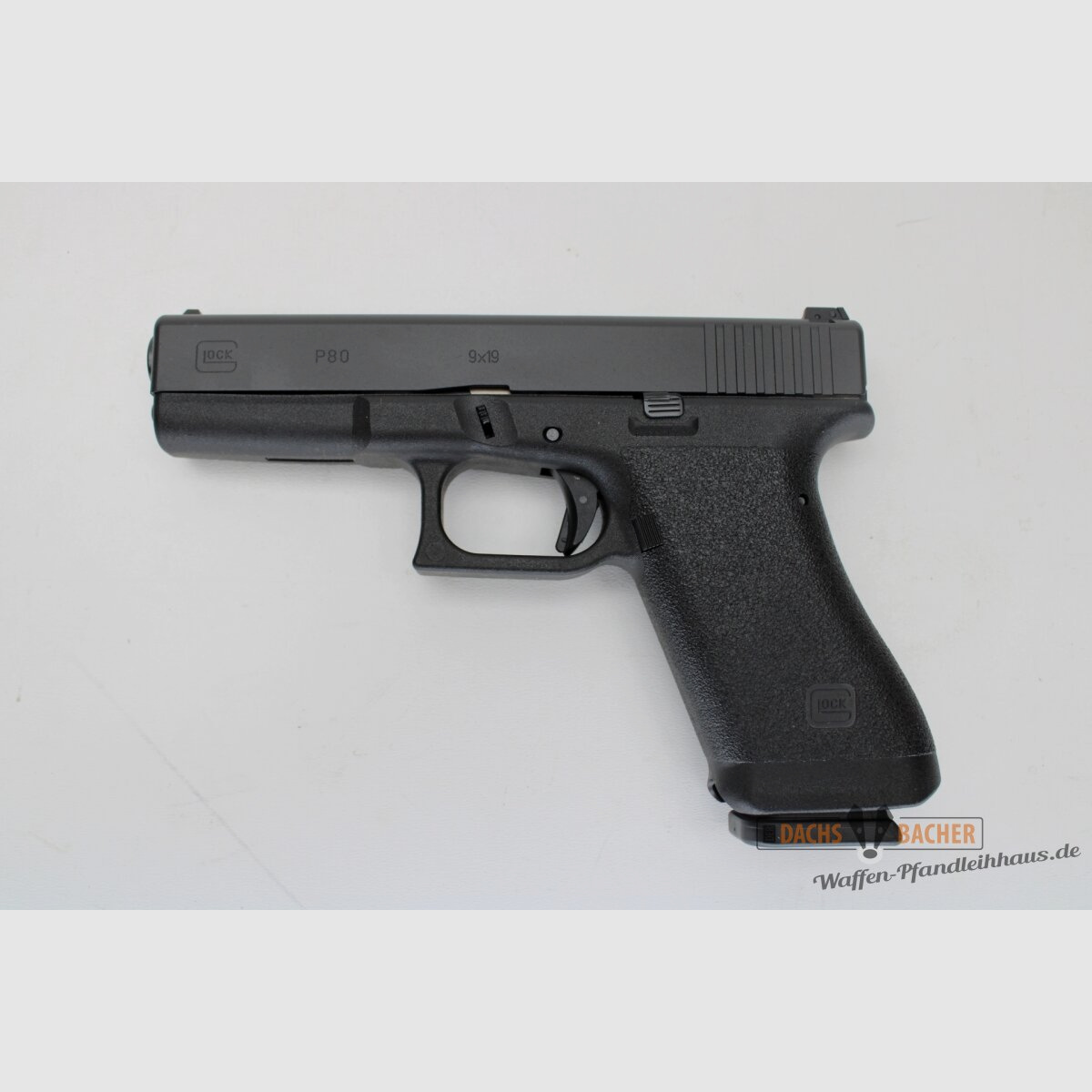 Pistolet Glock 80 Modèle Anniversaire Cal 9 Para avec Boîte de Collection