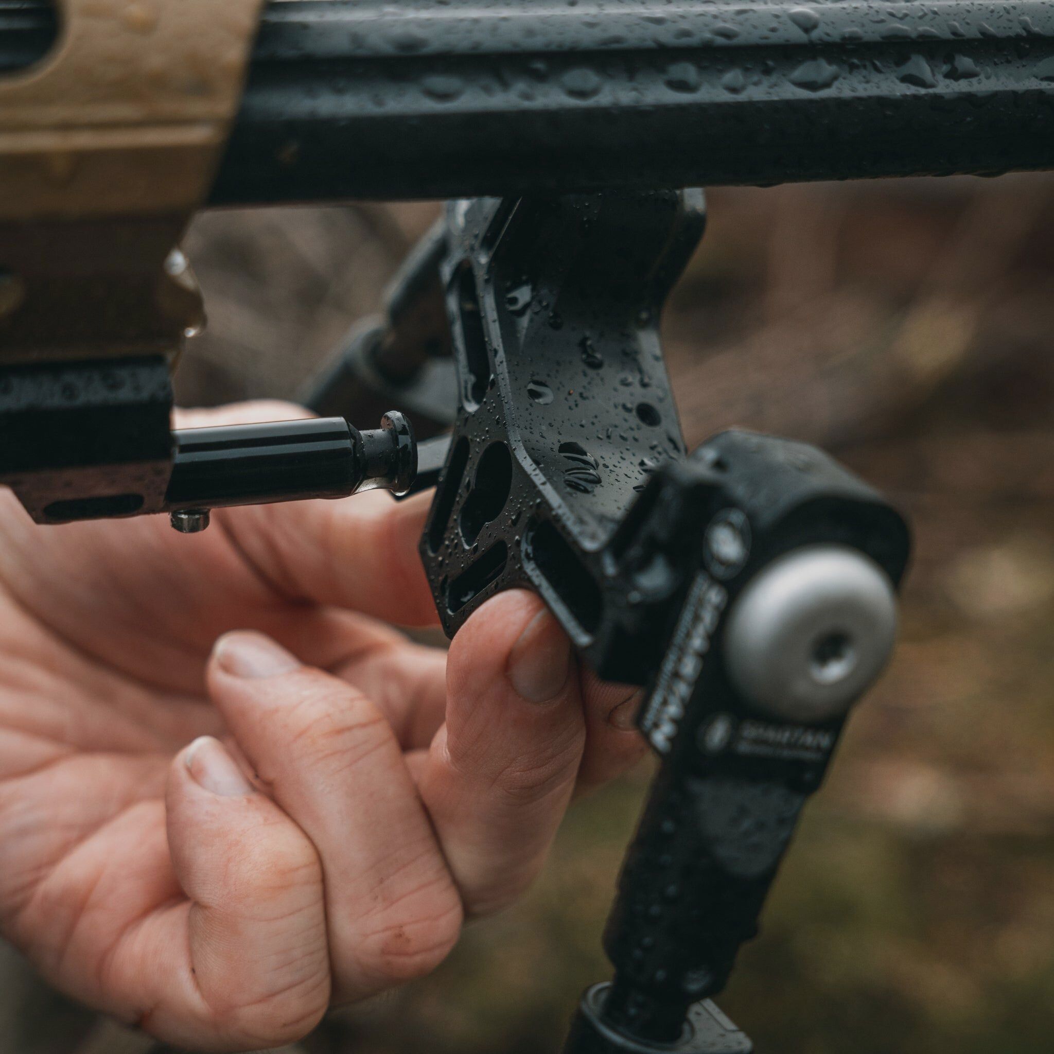 Bipied Spartan Valhalla | Bipied avec adaptateur Picatinny