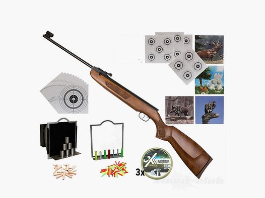 Weihrauch Weihrauch HW 50 S 4,5mm Diabolo Super Target Set