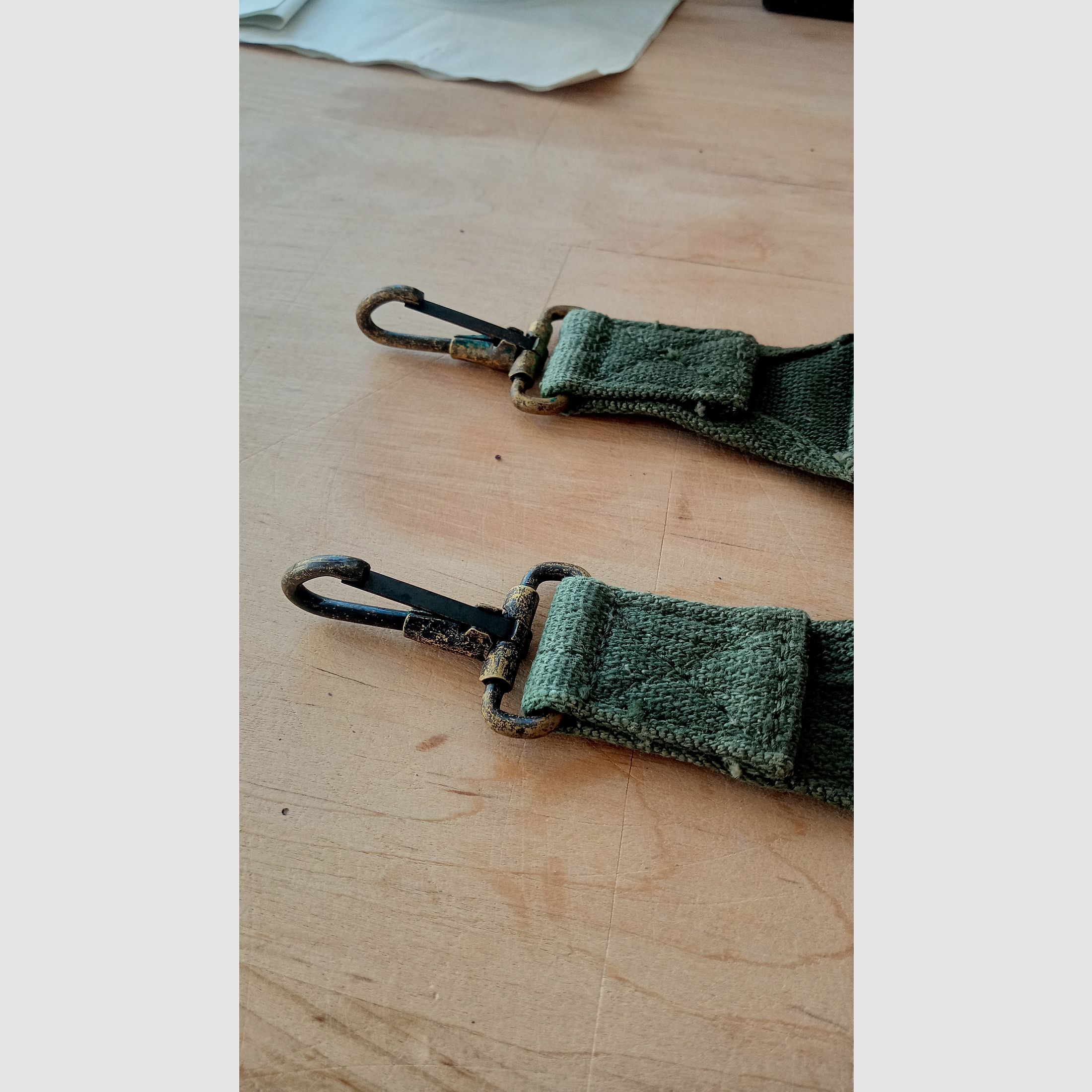 Originele US Army jaren '50 vintage geweerriem / wapenriem // Vietnamoorlog en Koreaoorlog / Thompson en M16