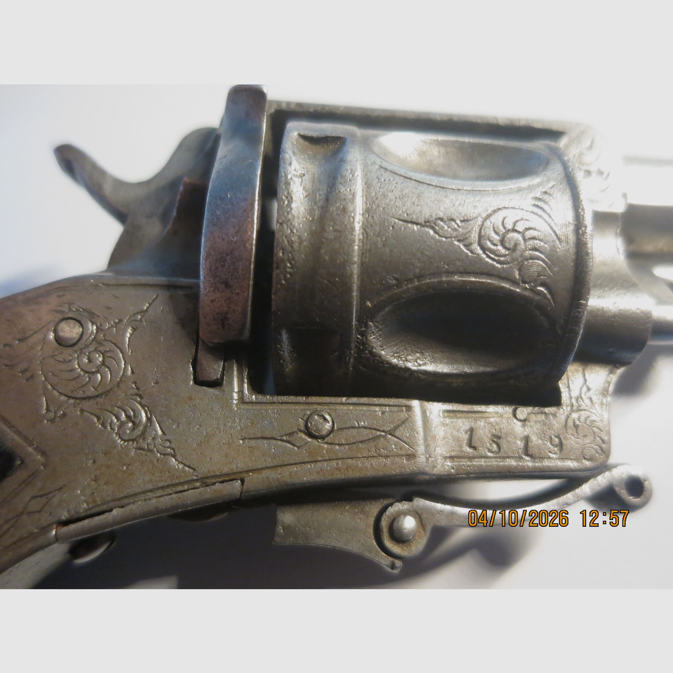  Bulldog-Revolver, 9 mm belgische Fertigung, Bild 3 von 4